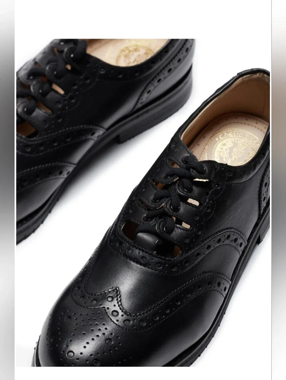 Ghillie Brogues Shoe For Bagpipers And Drummers Legit Or Special Occasion Use
